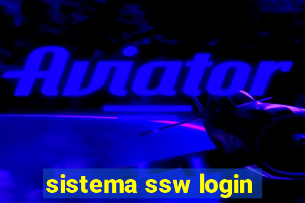 sistema ssw login